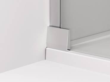 Freistehende Duschtrennwand – 10 Mm Sicherheitsglas, 140 X 200 Cm